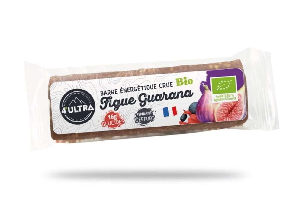 Barre énergétique Bio & artisanale Figue & Guarana